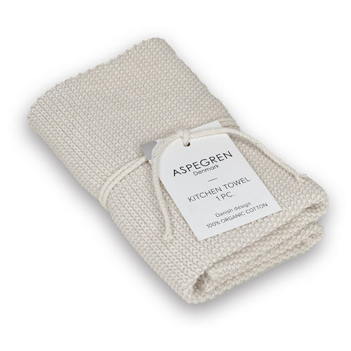 Strikket viskestykke – Aspegren | Birch