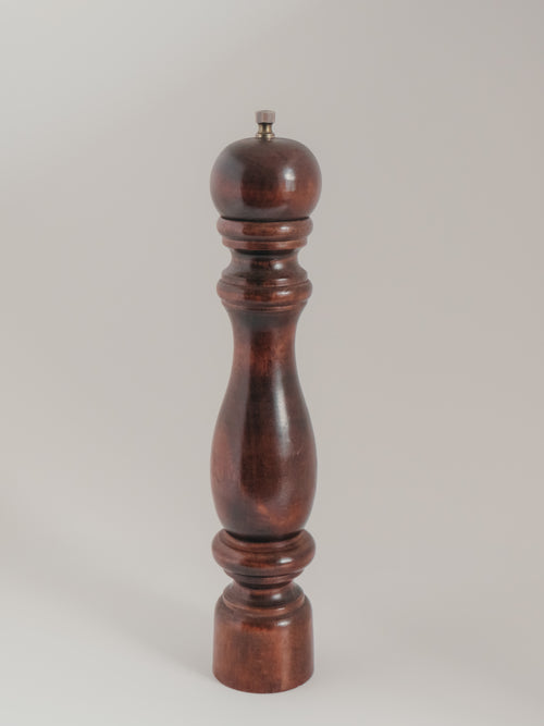Stor peberkværn i træ | 31 cm