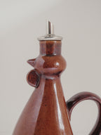 Olie- & eddikeflaske i keramik | Hane | 23 cm