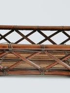 Vintage serveringsbakke | Bambus