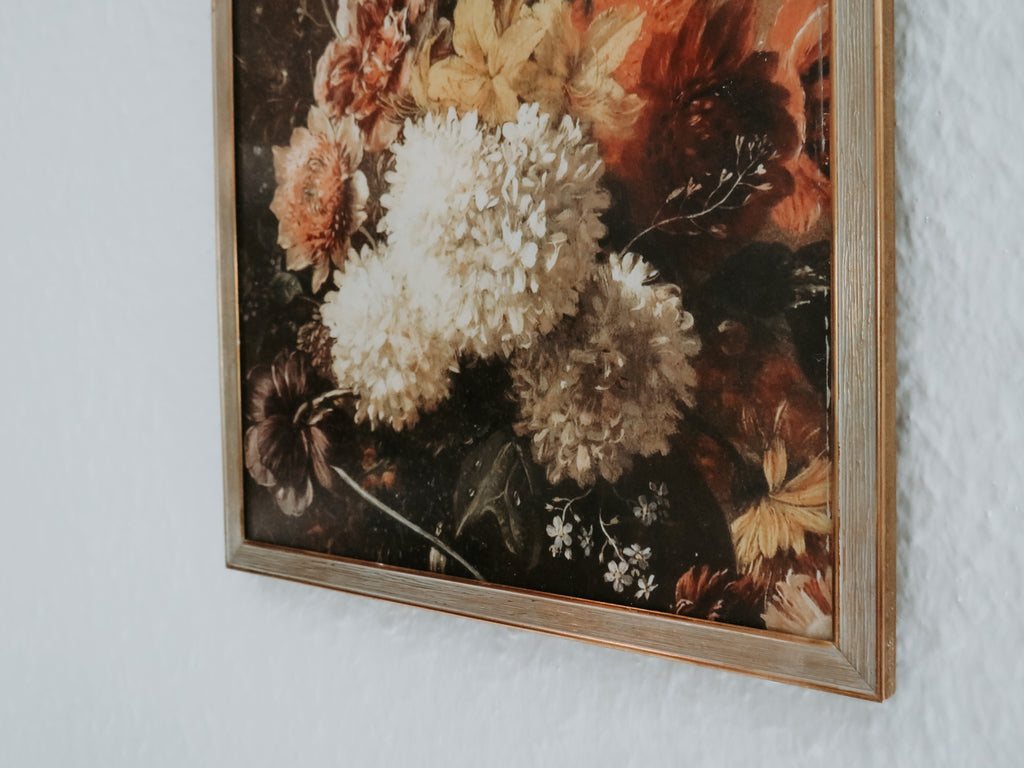 Vintage messingramme | 18 × 24 cm