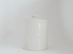 Pasta fajancekrukke med låg | Vintage
