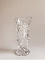 Vintage Cut Crystal Vase