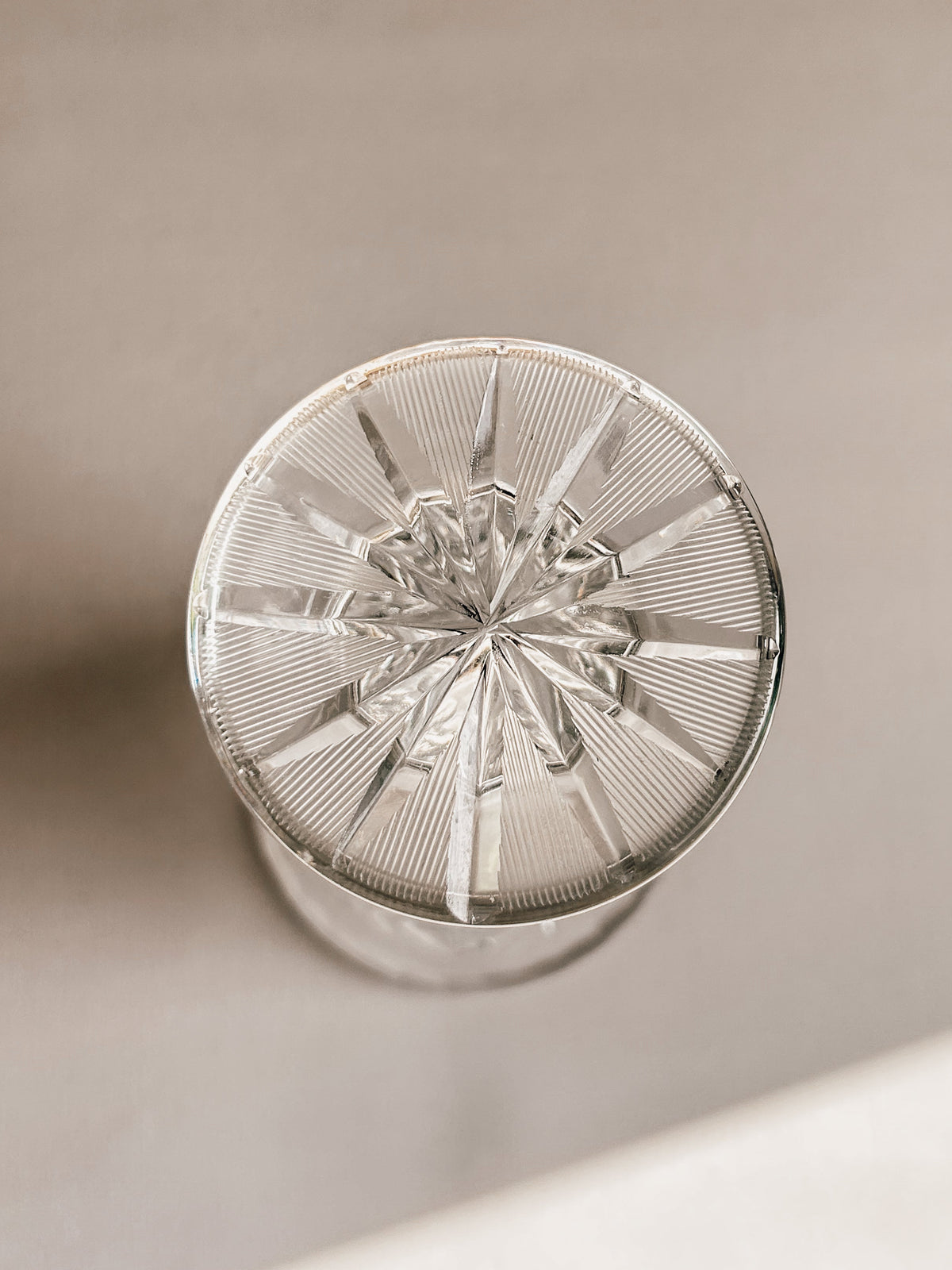 Vintage Cut Crystal Vase