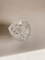 Vintage krystalbonbonnière | Stjerneknop & ornamenteret topknop