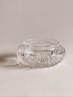 Vintage Crystal Trinket Dish | Starburst Pattern