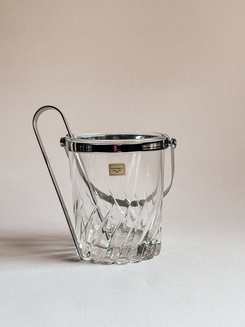 Vintage Luminarc isspand & Stelton istænger | Fransk & dansk design