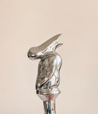 Sølvfarvet pelikanflaskestop | Samlerbar bardok
