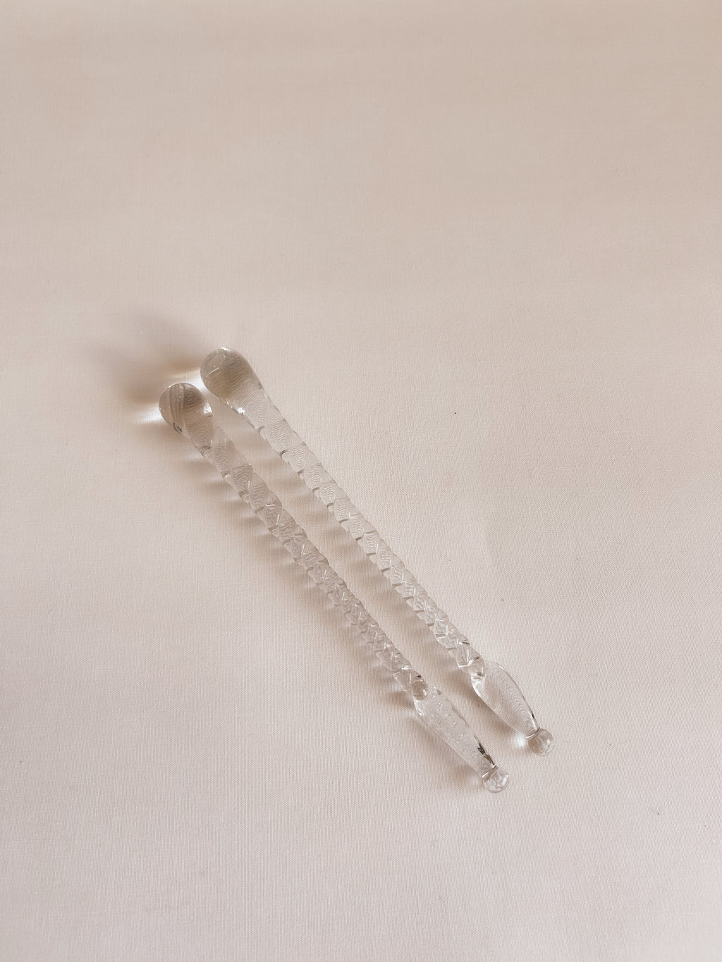 Holmegaard | Spiral Glass Cocktail Chillers, Set of 2