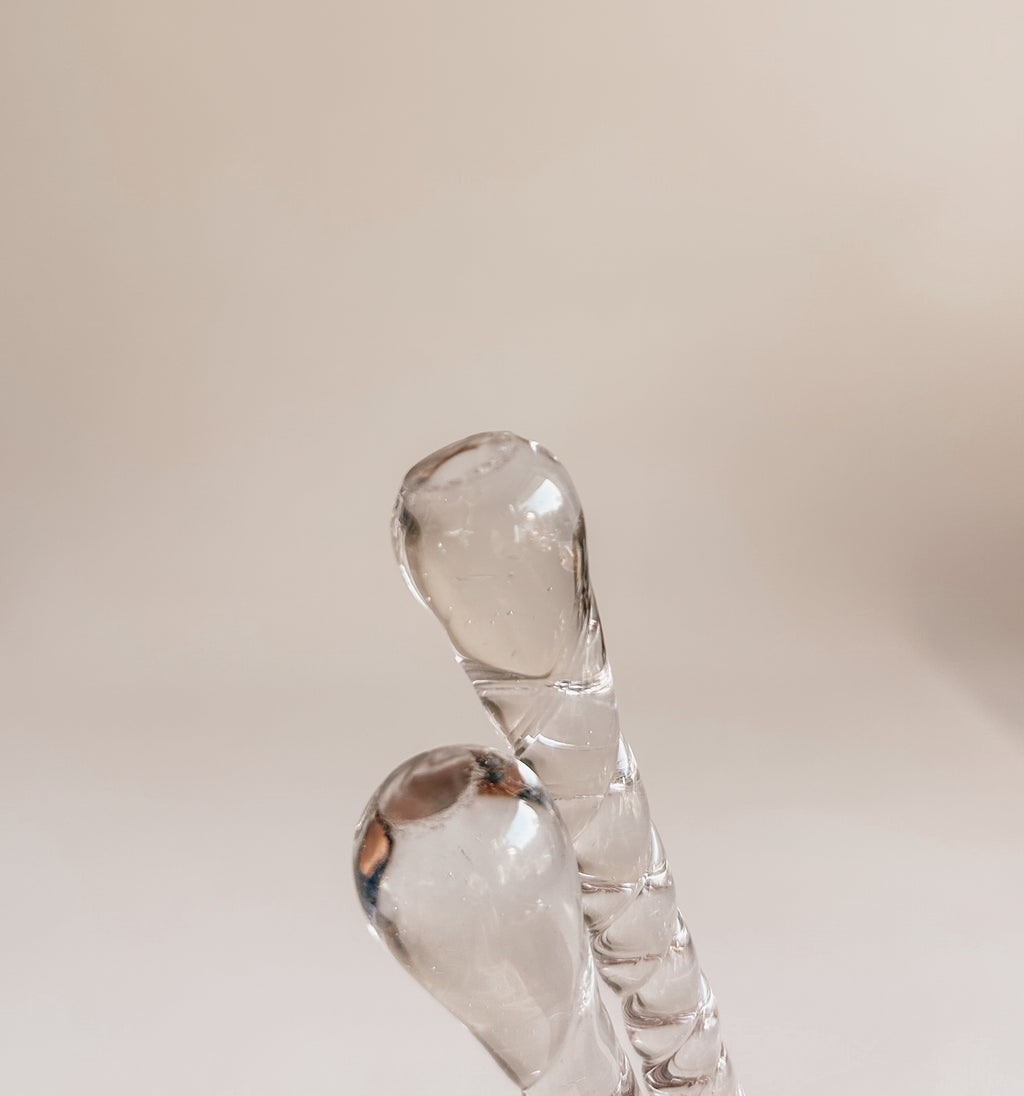 Holmegaard | Spiral Glass Cocktail Chillers, Set of 2