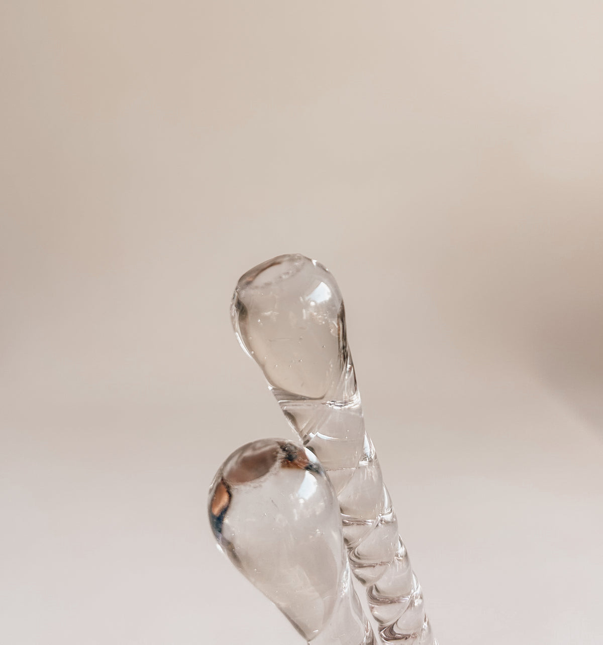 Holmegaard | Spiral Glass Cocktail Chillers, Set of 2
