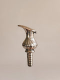 Silver-Tone Bottle Stopper | Fluted Design