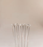 Classic Glass Cocktail Stirrers | Set of 6