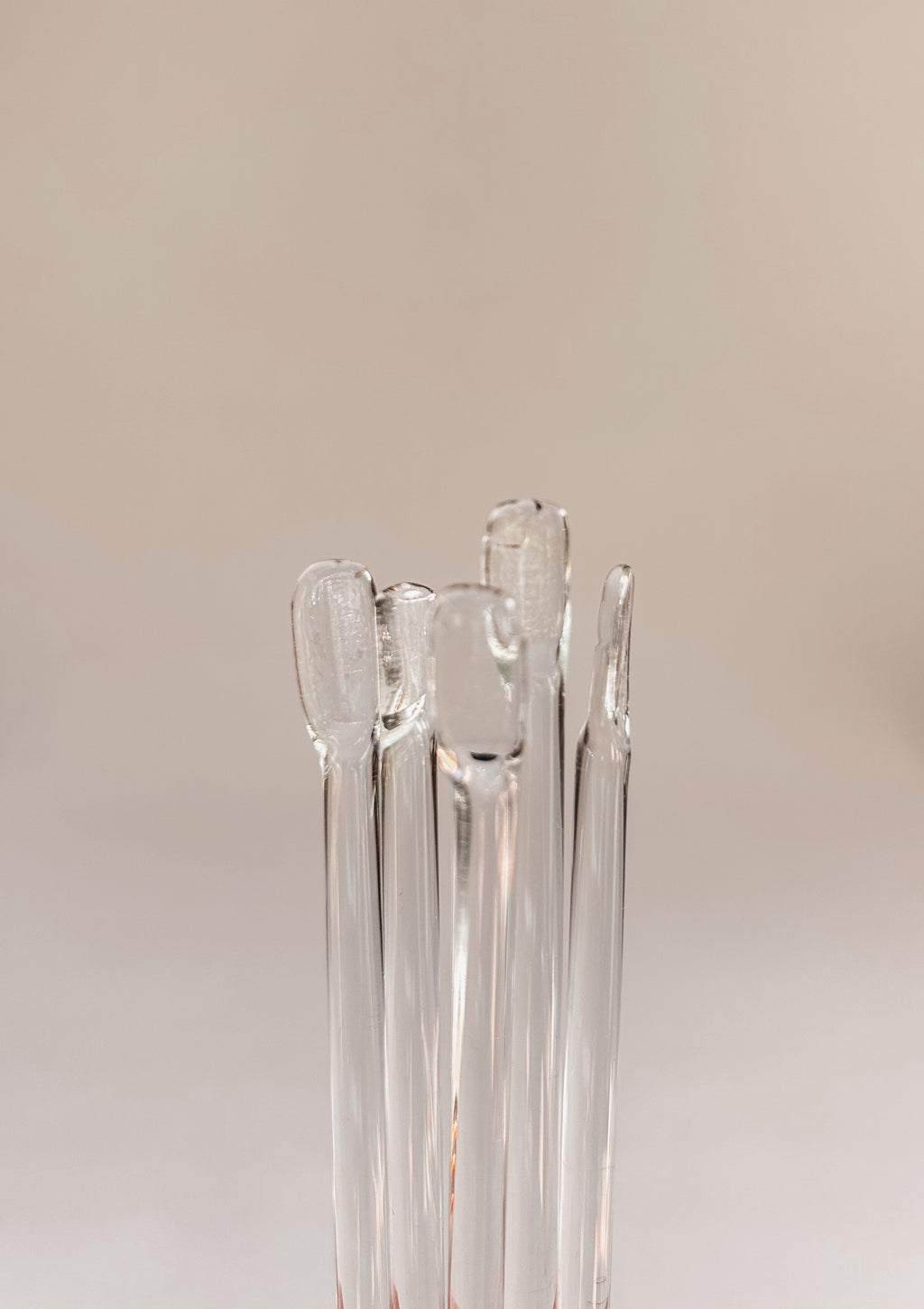 Classic Glass Cocktail Stirrers | Set of 6
