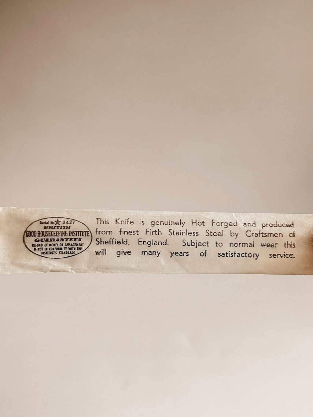 Vintage DuraCut Sheffield Knives | Set of Four with Original Sleeves