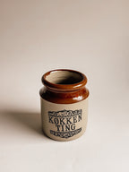 Vintage Moira Stoneware Kitchen Jar | Kitchen Things