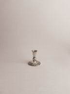 Vintage-lysestage | Fornem blomsterfod